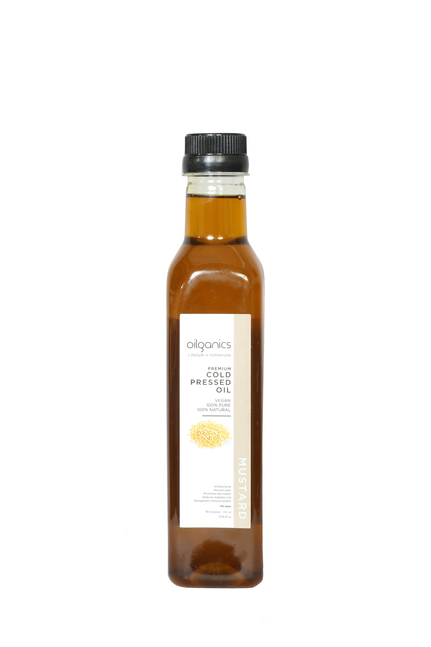 Cold Pressed Mustard Oil | Oilganics