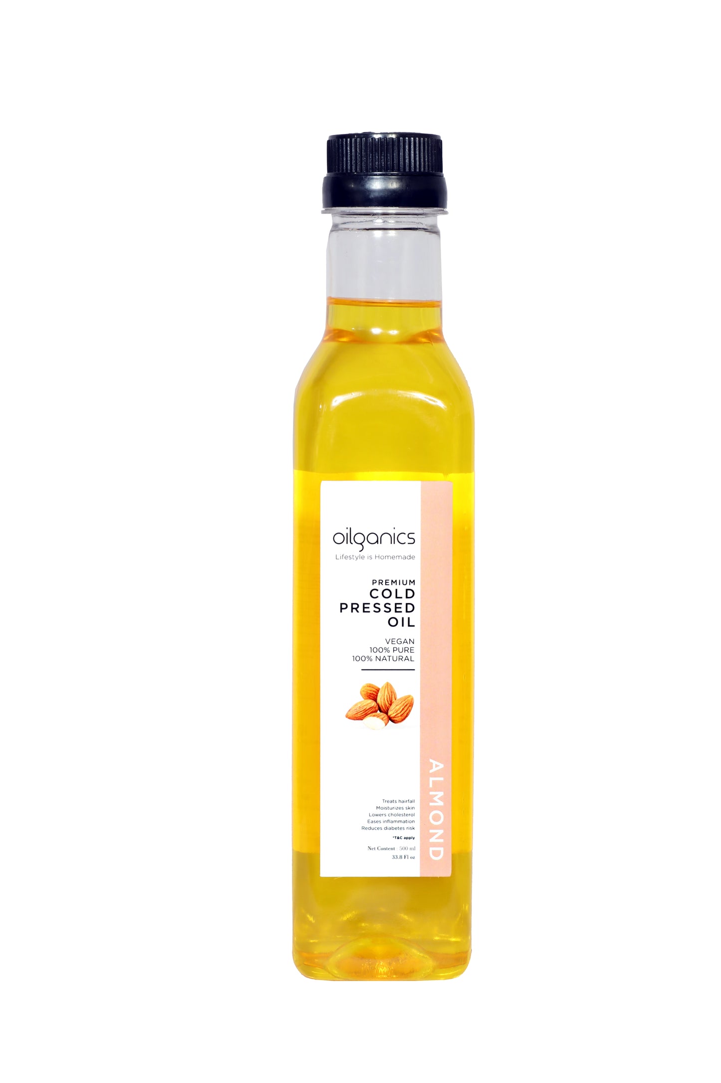 Cold Pressed Almond Oil | Oilganics