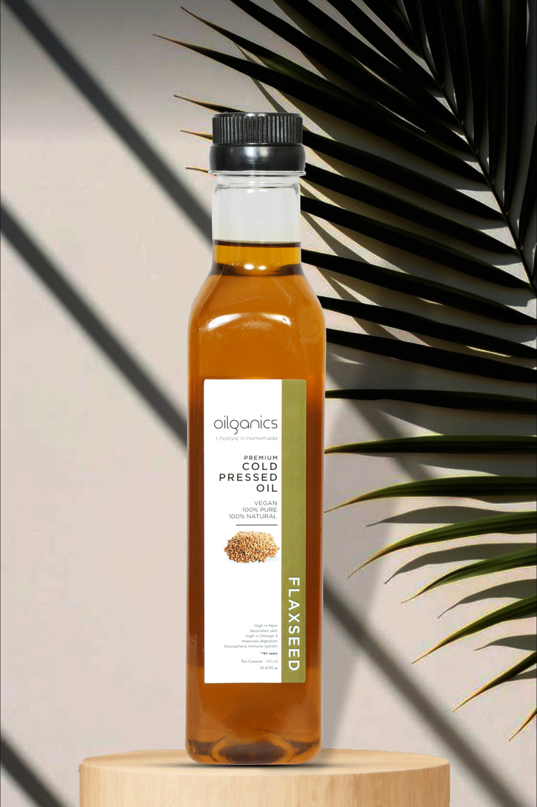 Cold Pressed Flaxseed Oil | Oilganics