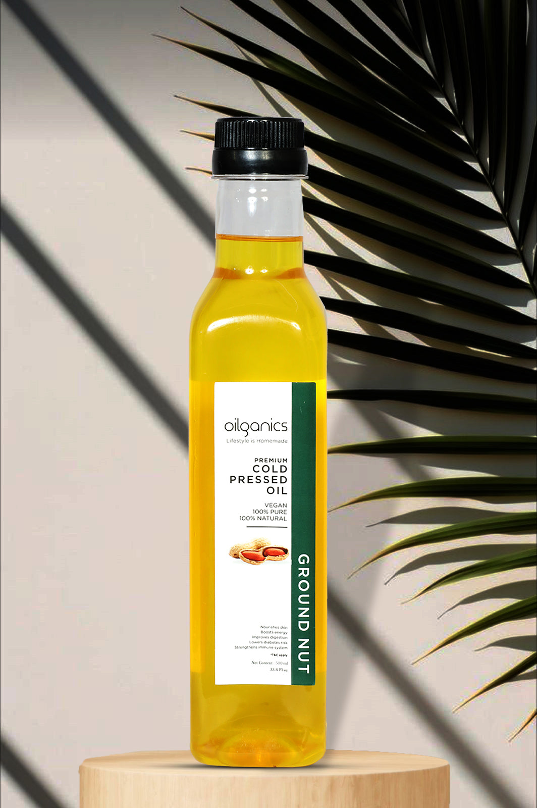 Cold Pressed Groundnut Oil | Oilganics