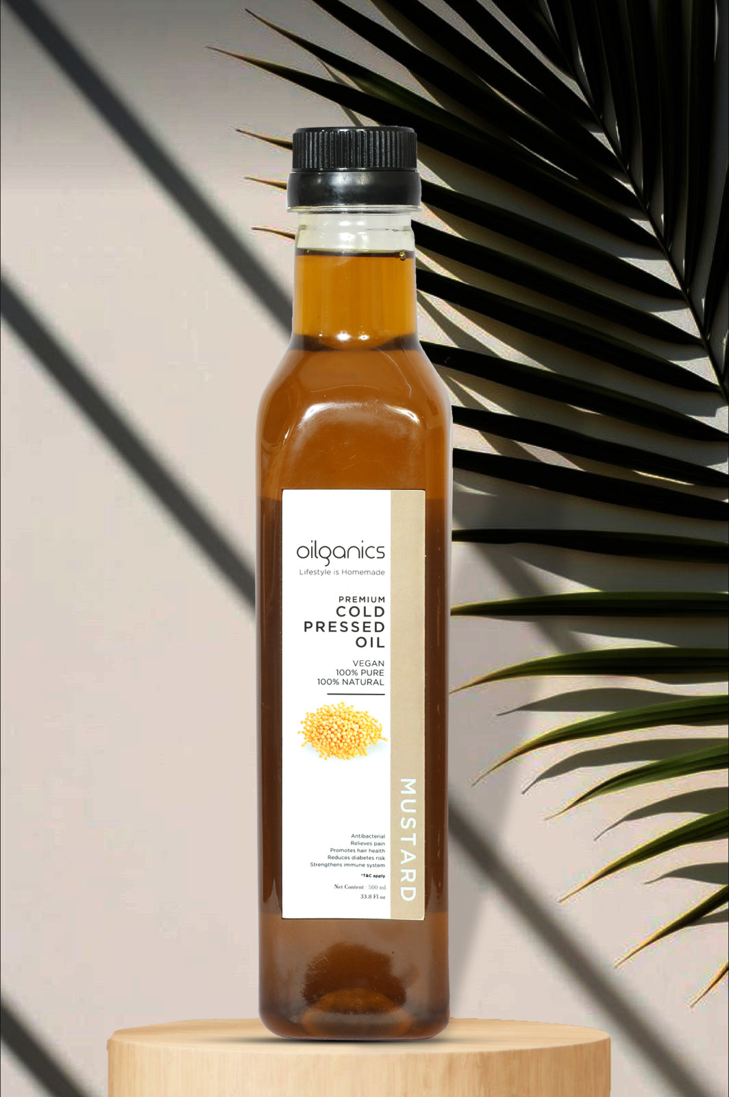 Cold Pressed Mustard Oil | Oilganics