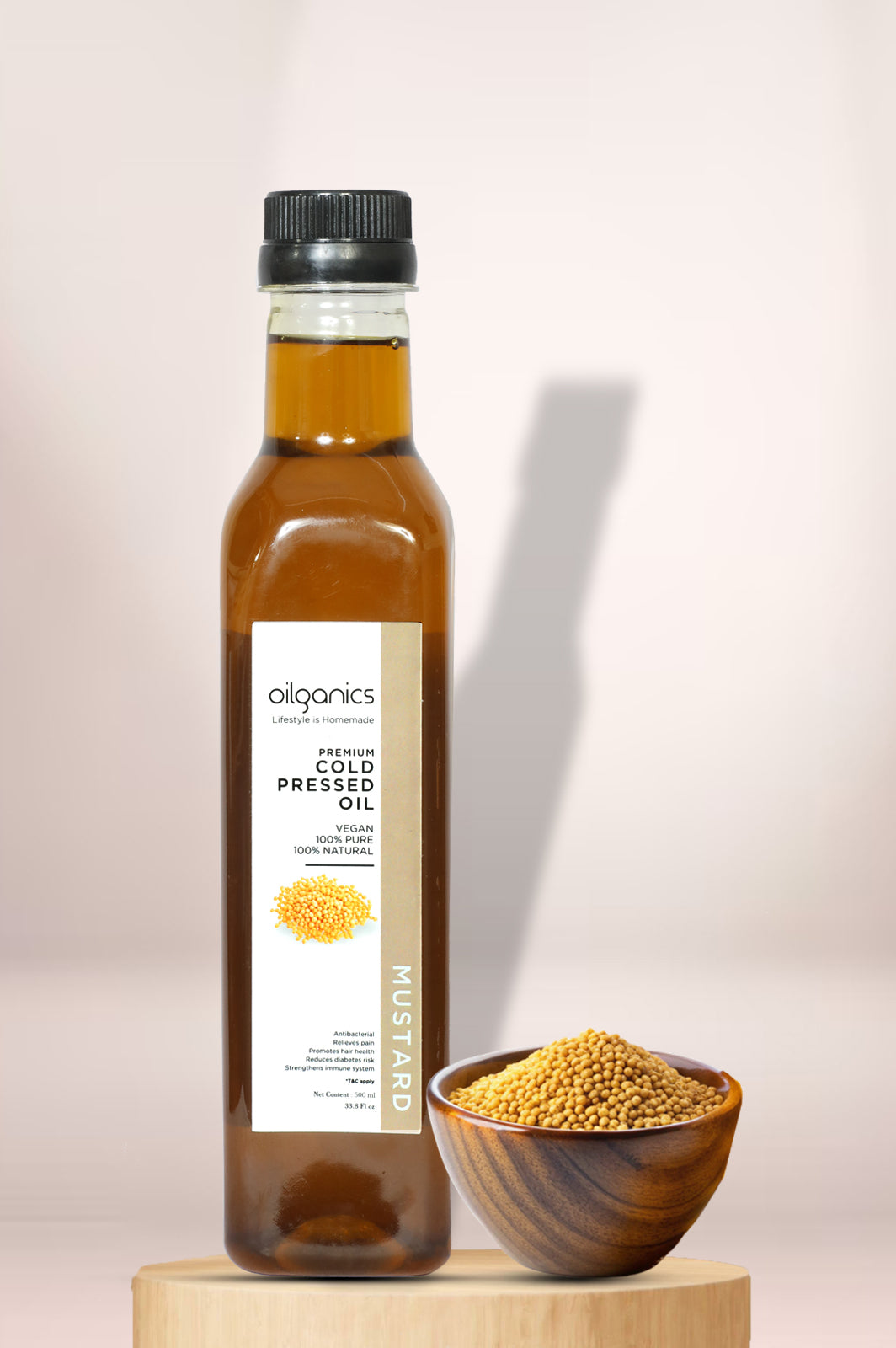 Cold Pressed Mustard Oil | Oilganics