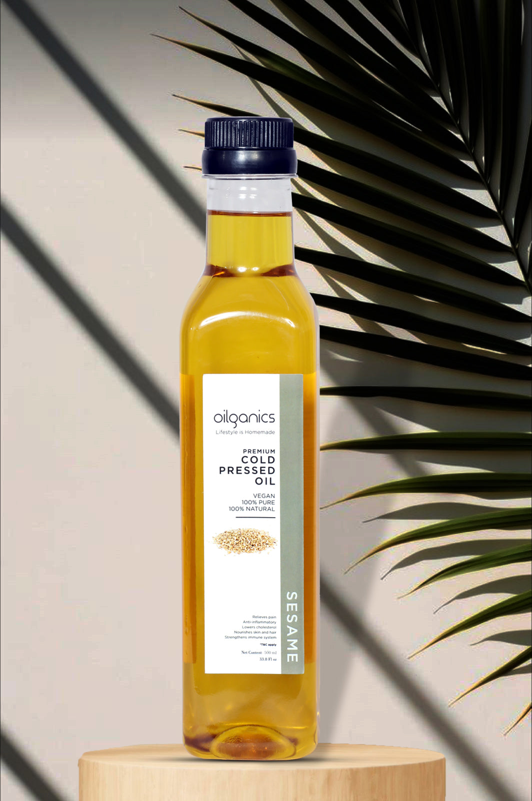 Cold Pressed Sesame Oil | Oilganics