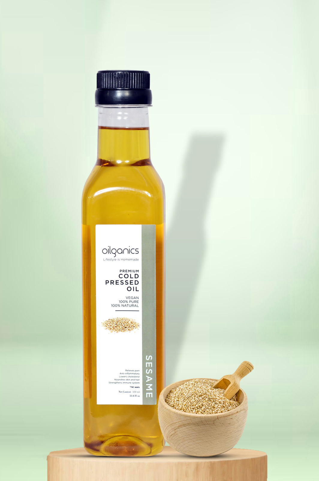 Cold Pressed Sesame Oil | Oilganics